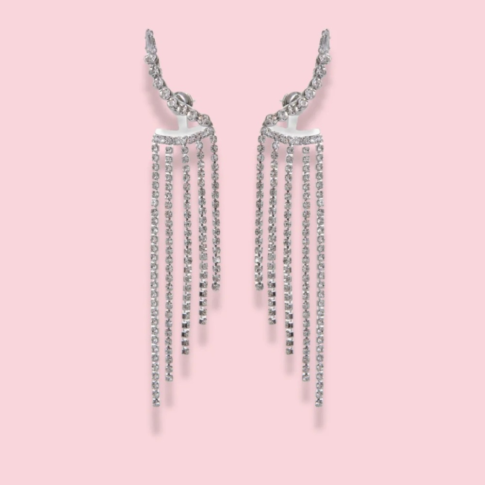 MELANIA CLARA CRYSTAL EARRINGS